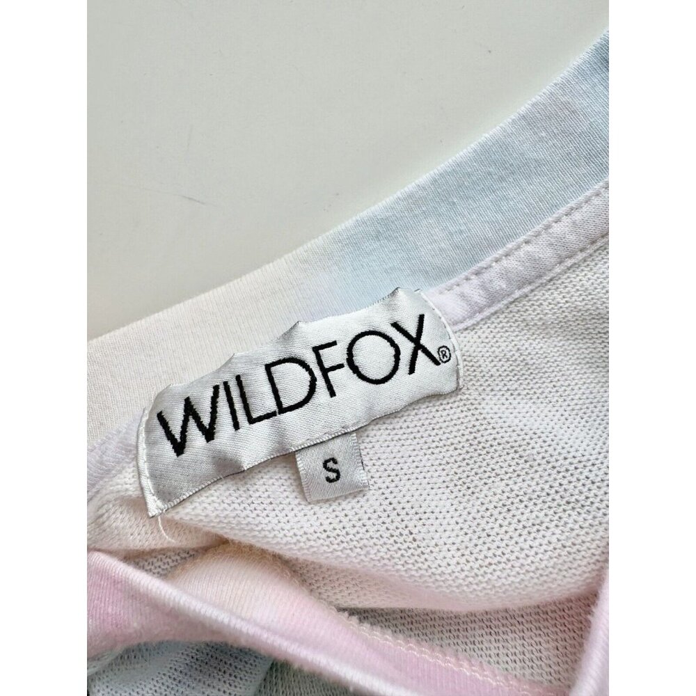 WILDFOX Aura Tie Dye Jersey Relaxed Oversized Dolman Sweatshirt, Size S - Picture 13 of 15